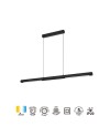 LINEAL * LÁMPARA LED 24W NEGRA